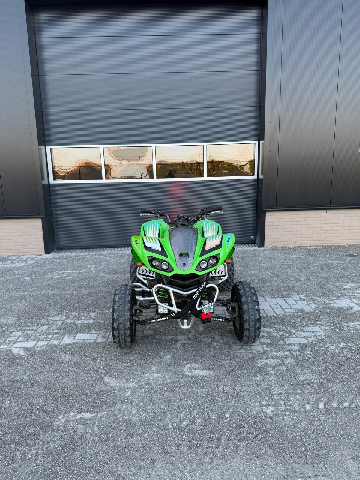Kawasaki kfx700 kfx 700 L7E 2006 auto kenteken automaat, Motoren, Quads en Trikes, 700 cc, 2 cilinders, 12 t/m 35 kW