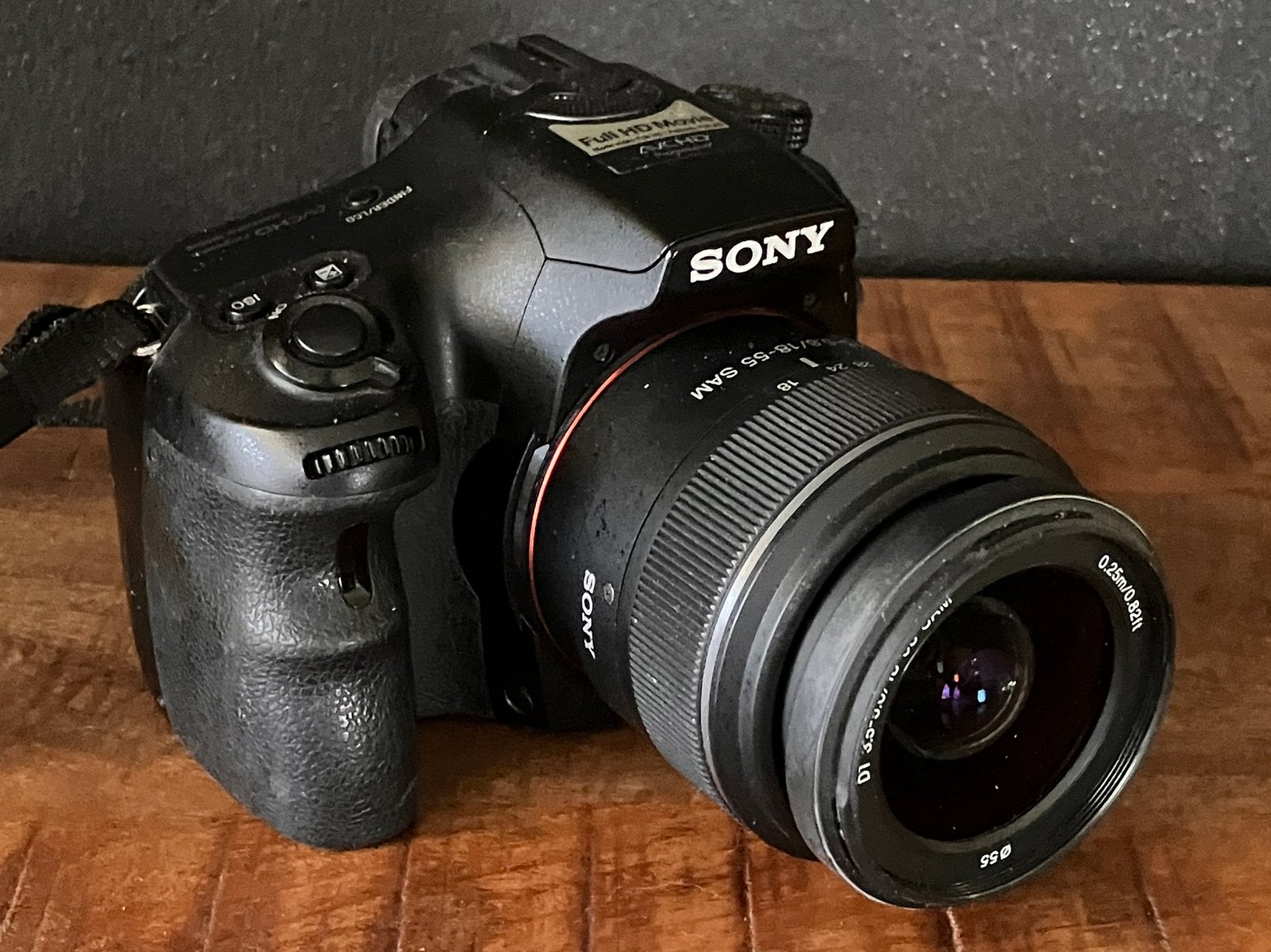 Sony Alpha A57, Ophalen of Verzenden, Zo goed als nieuw, Sony, 8 keer of meer