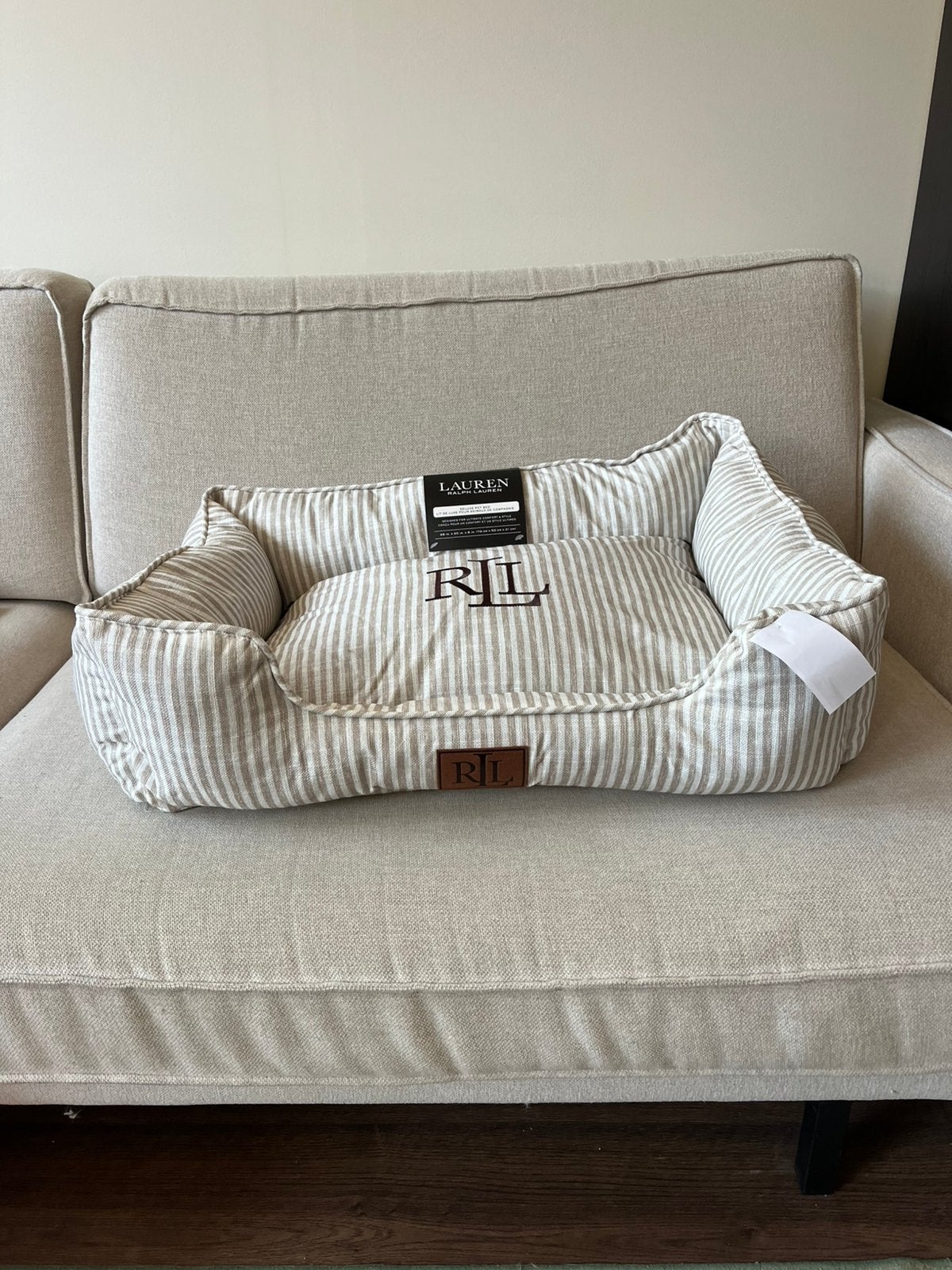 Ralph Lauren hondenmand 70x50x21cm NIEUW, Dieren en Toebehoren, Ophalen of Verzenden, Nieuw, Polyester