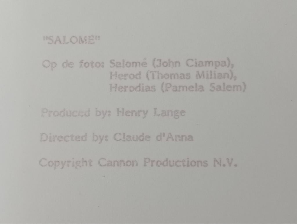 Salome Filmfoto, Verzamelen, Ophalen of Verzenden, ., ., .