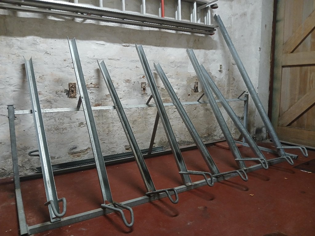 fietsenrek, Ophalen, Gebruikt