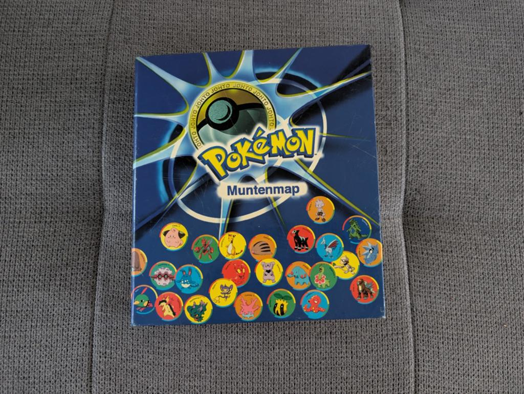 ​Pokémon Muntenmap Johto (2001), Ophalen of Verzenden