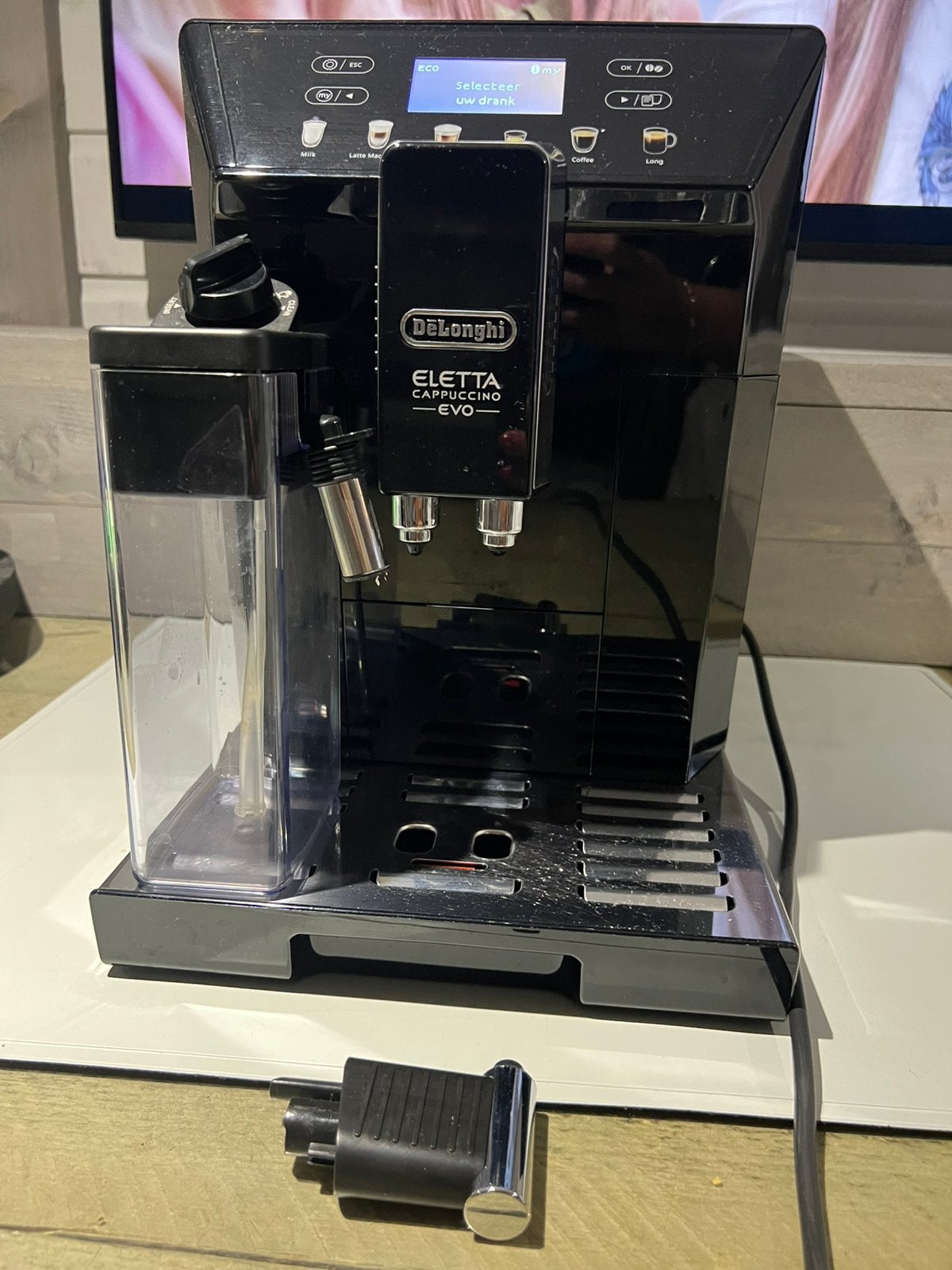 DeLonghi ECAM46.860.B - Volautomatische Espressomachine, Ophalen of Verzenden, Zo goed als nieuw, Nvt, Nvt