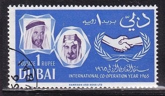 4828 - Dubai michel 223A gestempeld , Koning Faisal, Verzenden, Gestempeld, Midden-Oosten