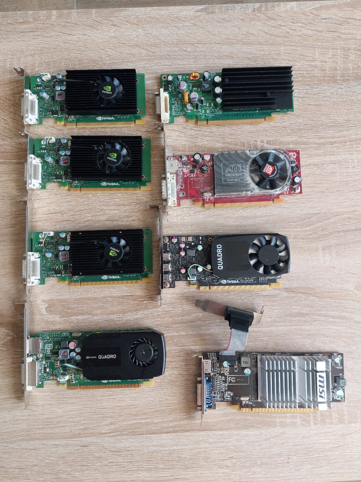 partij van 8 videokaarten, Ophalen of Verzenden, GDDR5, PCI-Express 3