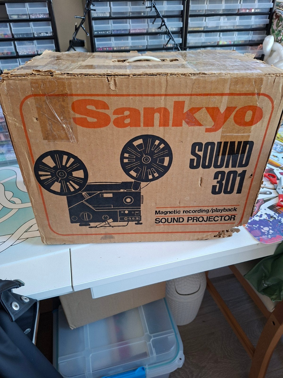 Sankyo Sound 301 super 8 geluidsfilmprojector, Ophalen of Verzenden