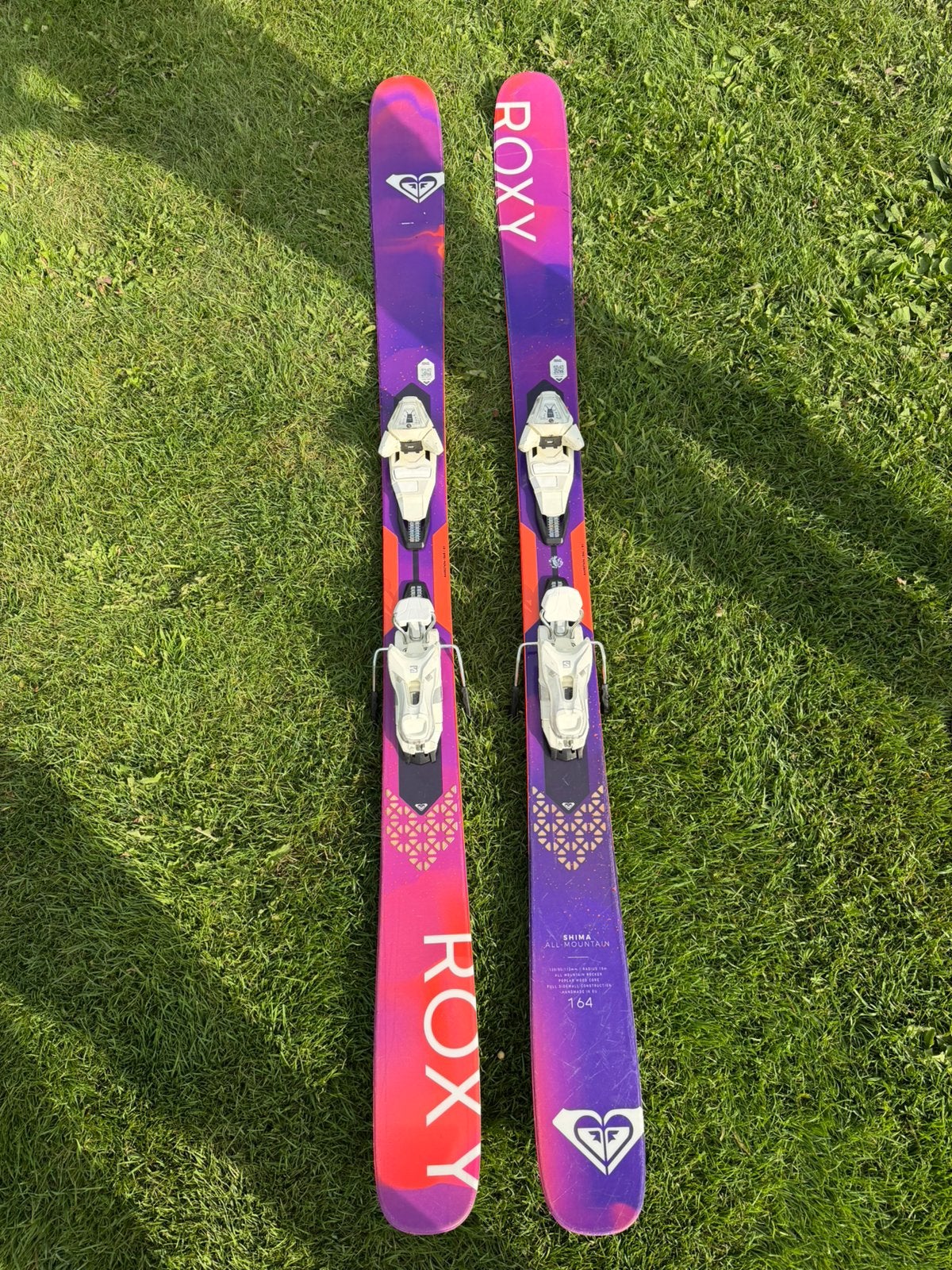 Roxy shima 164 cm all-mountain ski’s dames, 160 tot 180 cm, Gebruikt, Skiën, Ski's