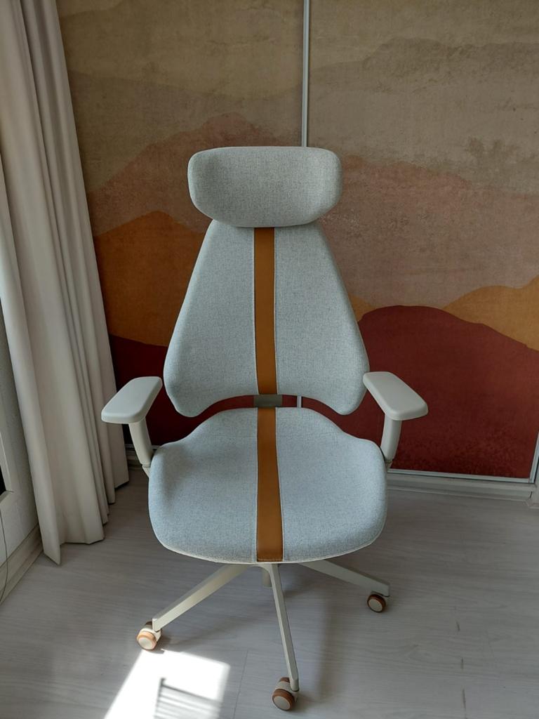 IKEA GRUPPSPEL Gamingstoel / Bureaustoel - Gunnared beige, Ophalen, Beige, Zo goed als nieuw, Bureaustoel