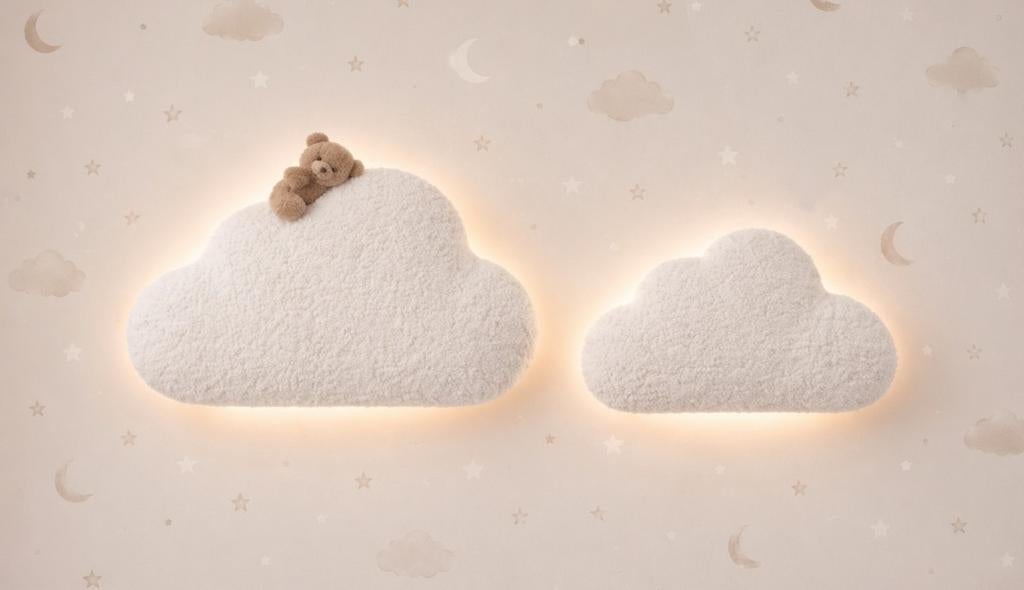 Dreamlight wolkenlampjes baby- of kinderkamer, Ophalen of Verzenden, Nieuw, Lamp