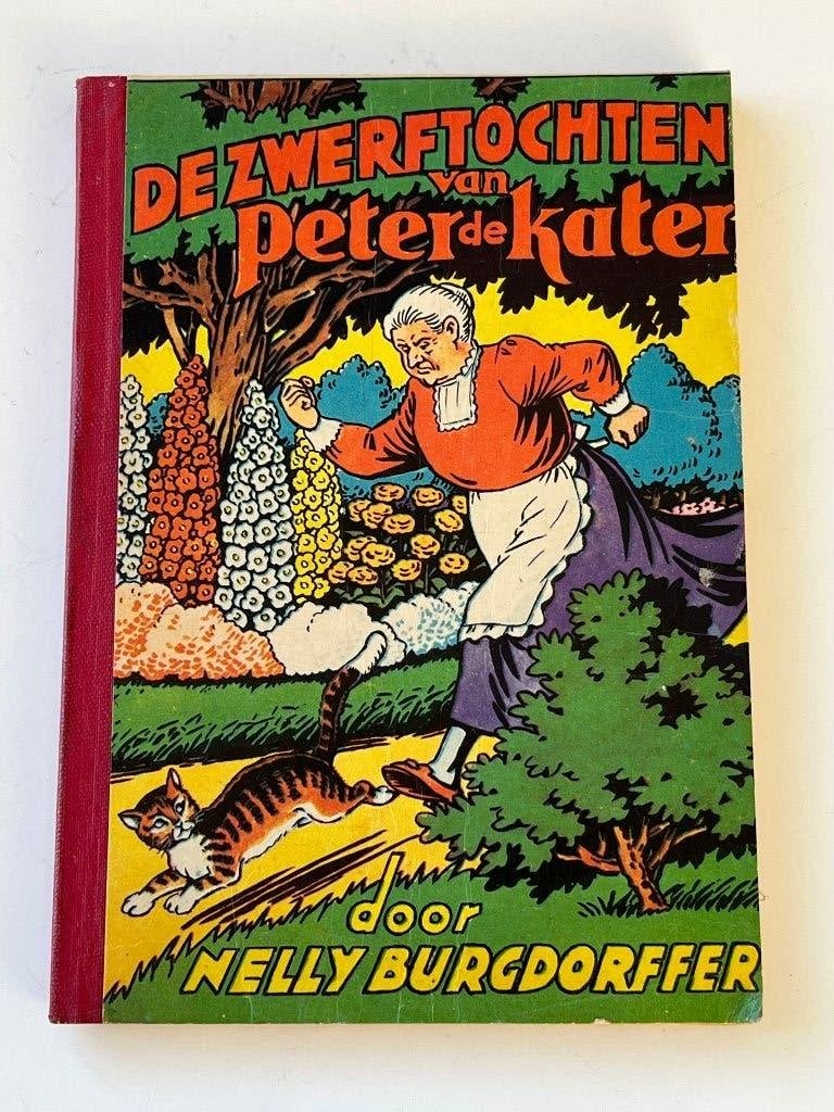 De zwerftochten van Peter de Kater - 1962, Gelezen, Ophalen of Verzenden, Fictie, Nelly Burgdorffer
