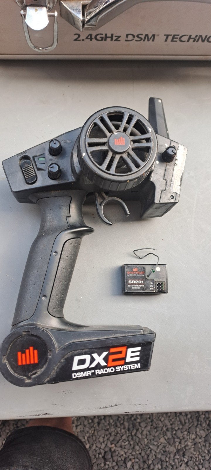 spektrum stuur wiel zender set dx2e, Ophalen of Verzenden, Overige schalen, Onderdeel
