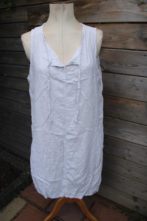 Tuniek/ Jurk offwhite Kekoo mt 3 (48/50) Vaste prijs, Wit, Maat 46/48 (XL) of groter, Ophalen of Verzenden, Zo goed als nieuw