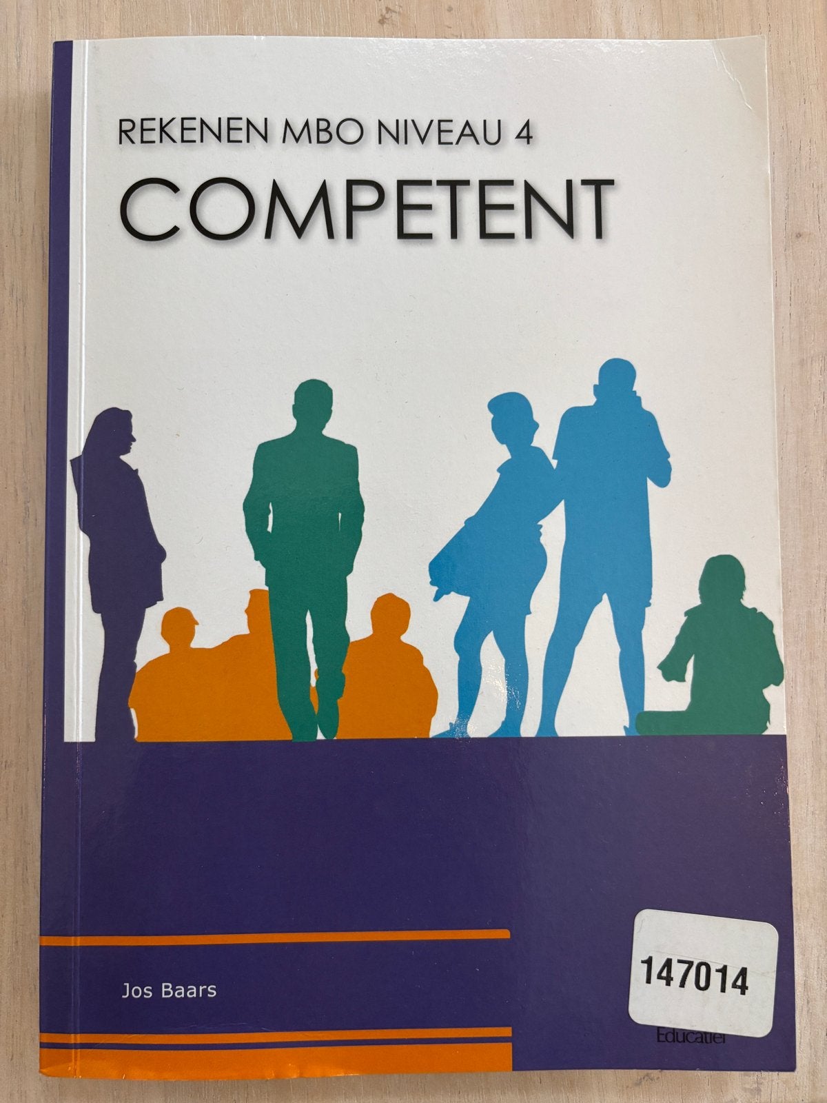 Competent Rekenen MBO niveau 4 - Jos Baars (Als nieuw), Ophalen, Zo goed als nieuw, MBO
