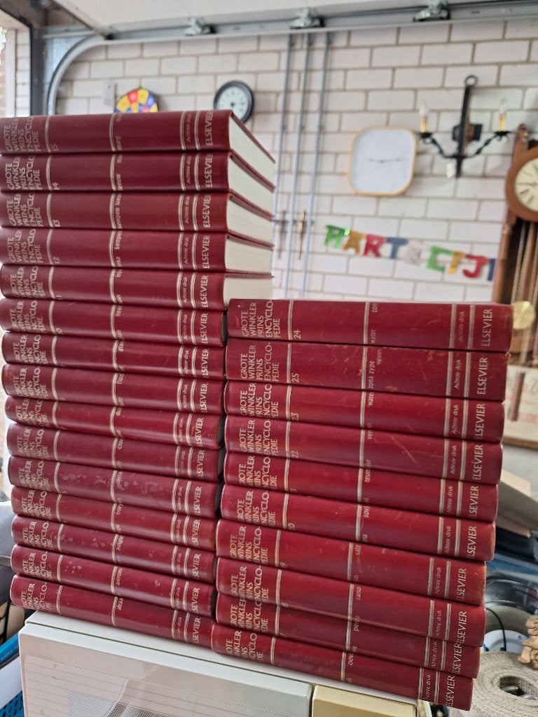 Grote Winkler Prins Encyclopedie - Complete Serie (25 delen), Boeken, Complete serie, Diverse auteurs, Algemeen, Ophalen