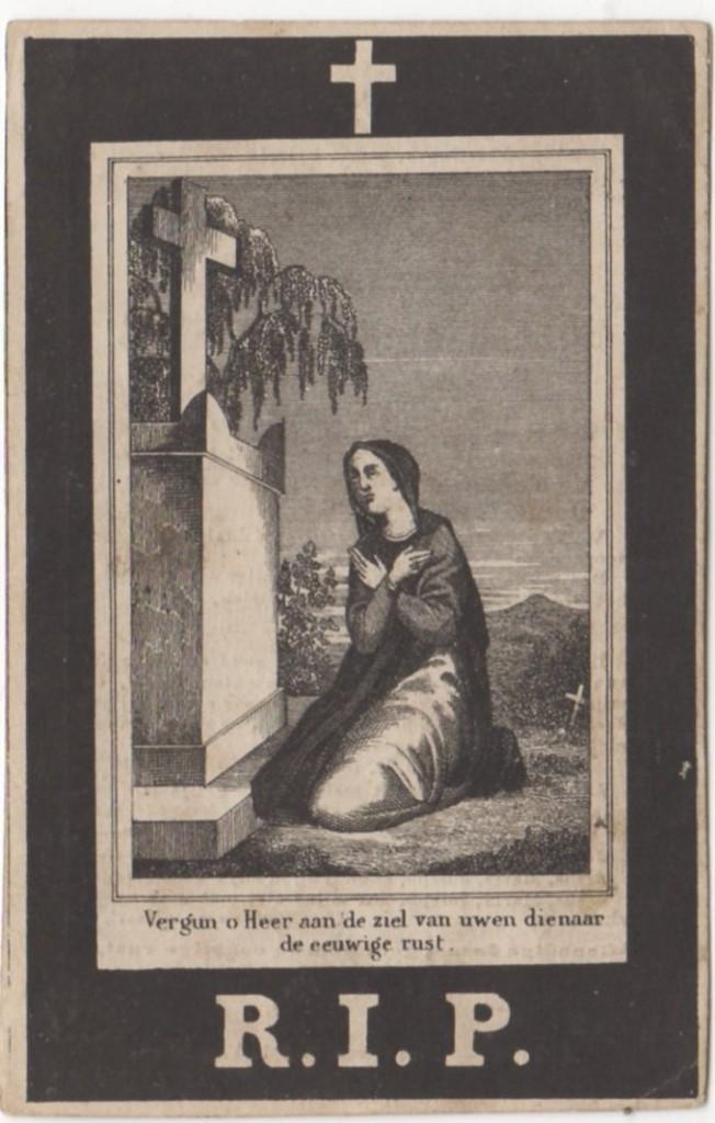 Norbertus Raeymaekers 1806 - 1881 Keersbergen, 74 jaar oud, Verzenden