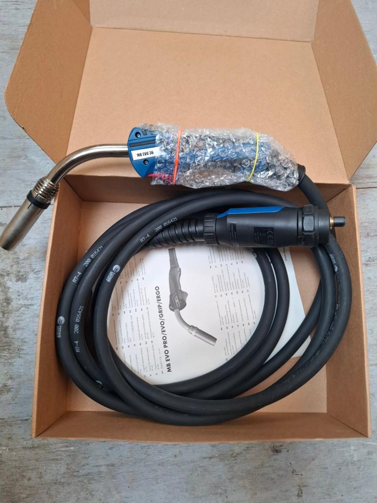 Nieuwe ABICOR BINZEL MIG/MAG Lastoorts MB EVO 36 5.00m, Ophalen of Verzenden, Nieuw, Co2