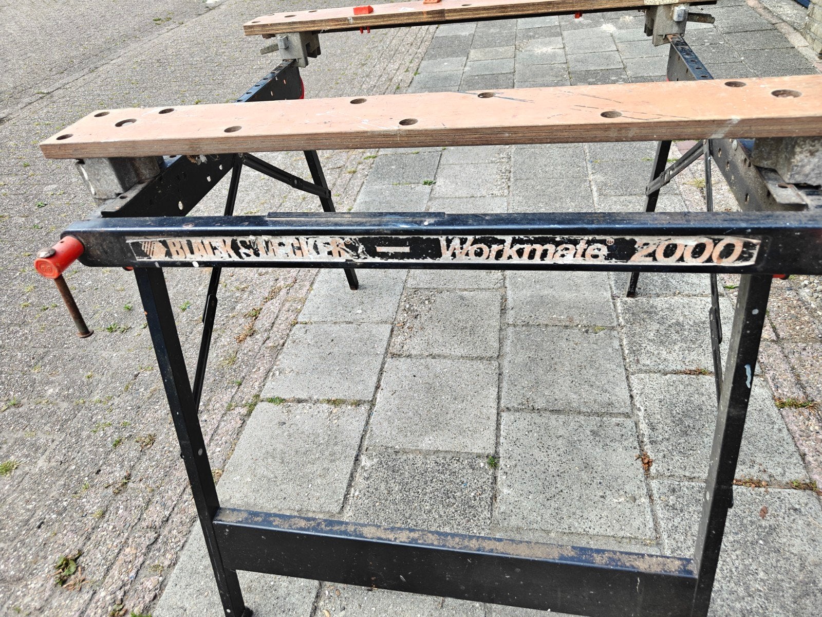 Black & Decker Workmate 2000 Werkbank met bankschroef, Ophalen, Gebruikt, 70 tot 120 cm, Bankschroef
