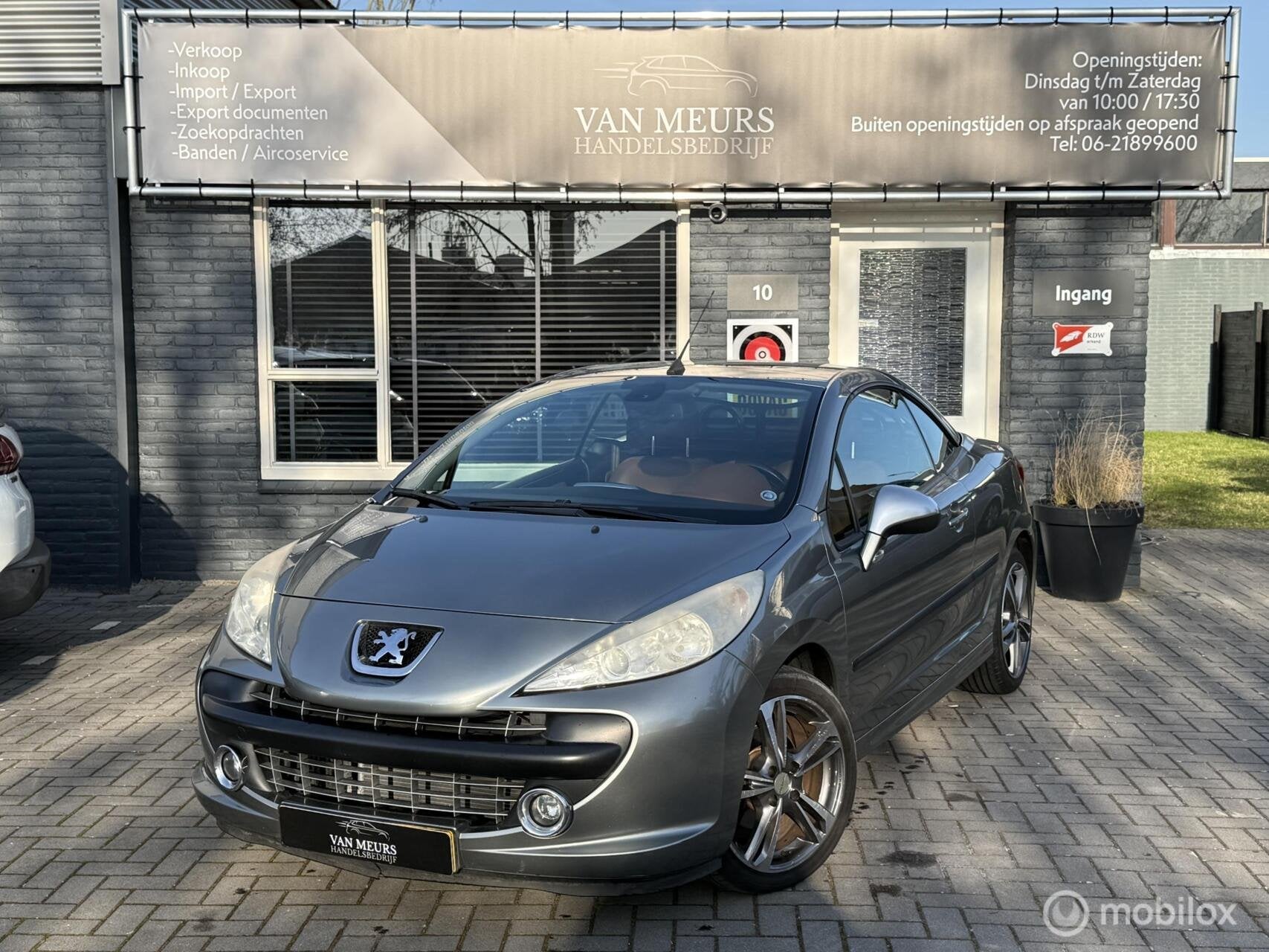 Peugeot 207 CC 1.6-16V T Féline, Cabrio, Airco, Cruise, Apk, Auto's, Voorwielaandrijving, Gebruikt, 4 cilinders, 4 stoelen
