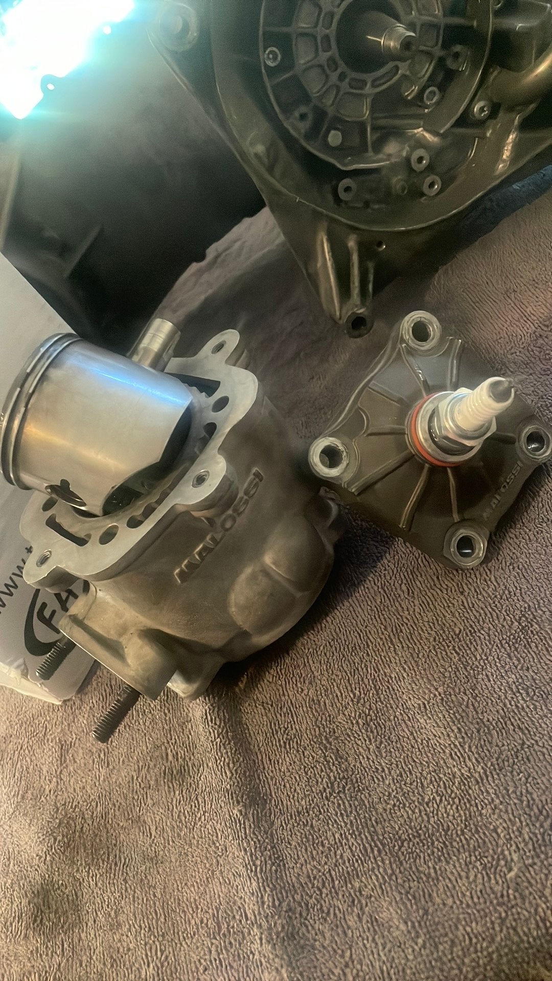 172cc s1 malossi lc cilinder, Ophalen of Verzenden, Gebruikt, Cilinder