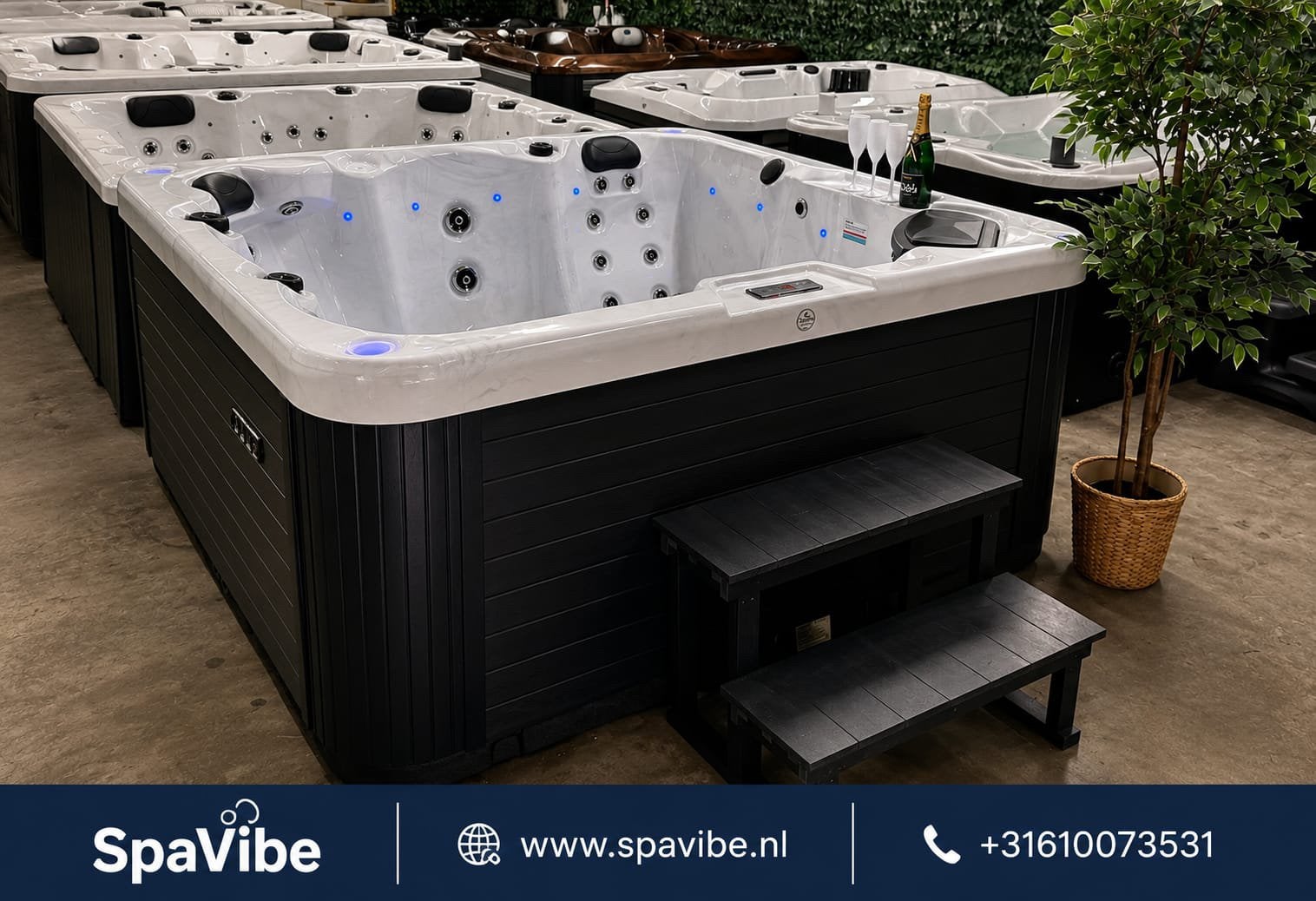 Jacuzzi | Spa Trident Lite | Demo | 2 jaar Garantie, Ophalen of Verzenden, Nieuw