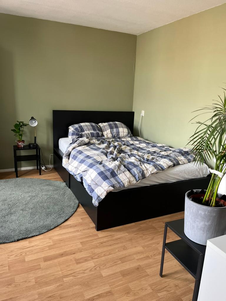Bed ikea Malm met lades en lattenbodems, Huis en Inrichting, Slaapkamer | Bedden, Ophalen, Gebruikt, Zwart, Tweepersoons