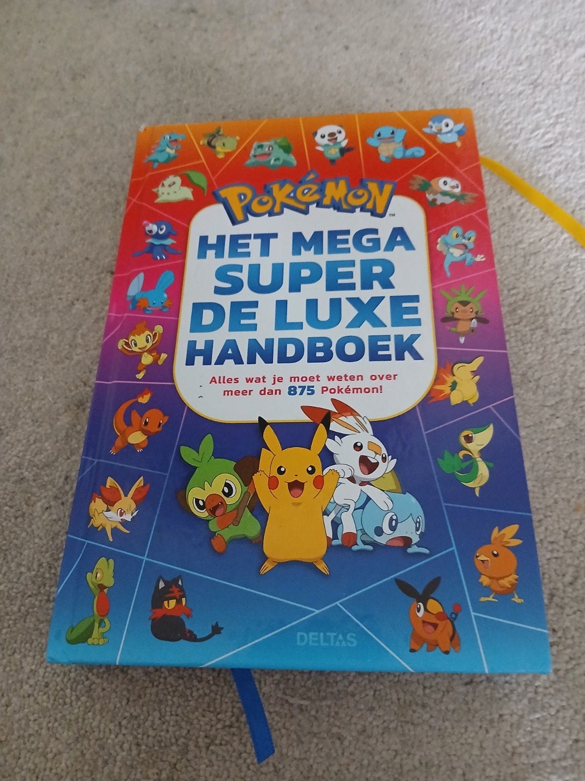 Pokémon: Het Mega Super De Luxe Handboek - Meer dan 875 Pok, Boeken, Ophalen, Zo goed als nieuw, Deltas