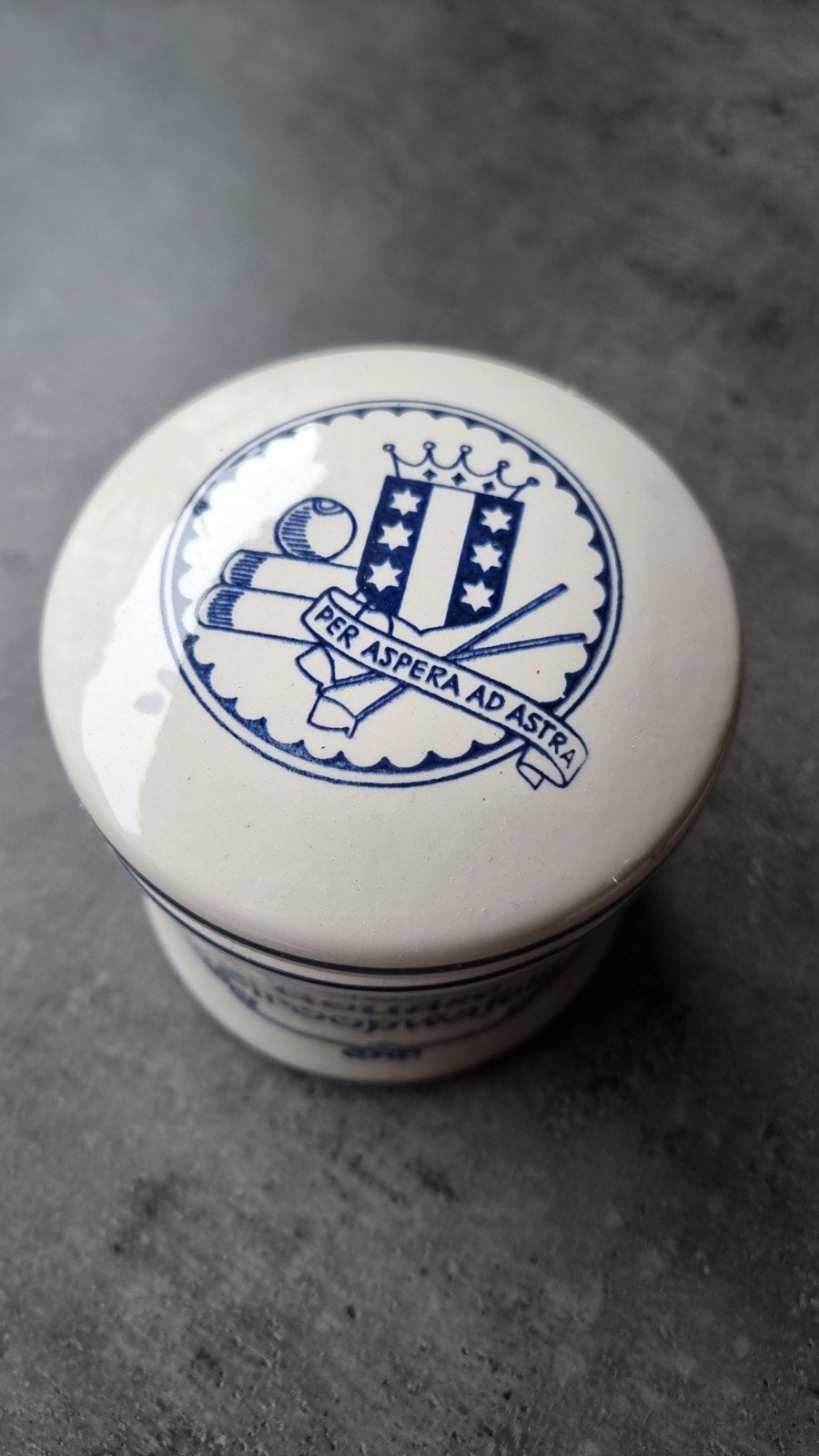 aardewerk pot voor stroopwafels - Delfts Blauw, Ophalen of Verzenden