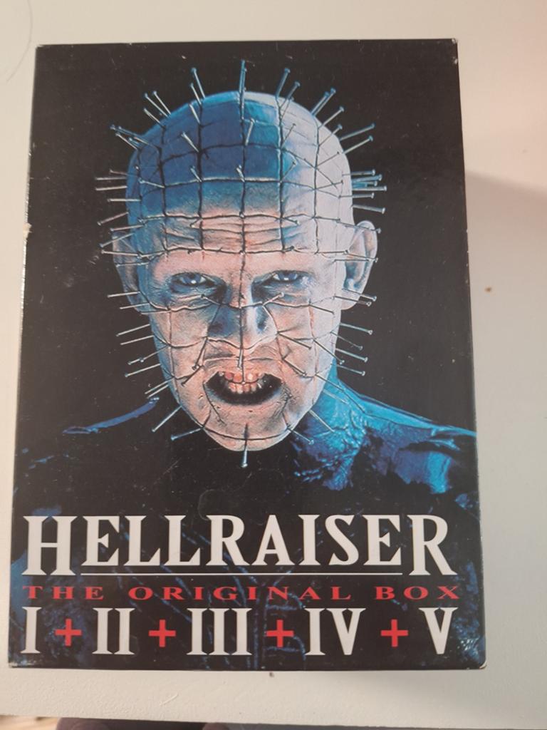 Hell raiser  dvd box, Vanaf 16 jaar, Ophalen of Verzenden, Zo goed als nieuw, Overige genres