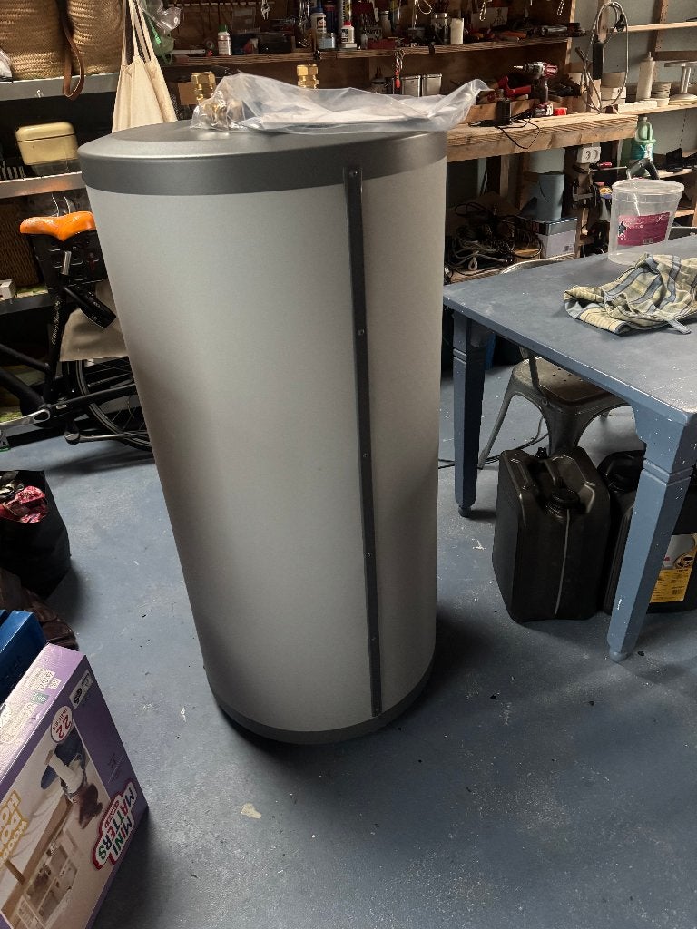 electrische boiler nibe ES, 100 liter of meer, Minder dan 3 jaar oud, Terugslagbeveiliging (TTB), Nieuw