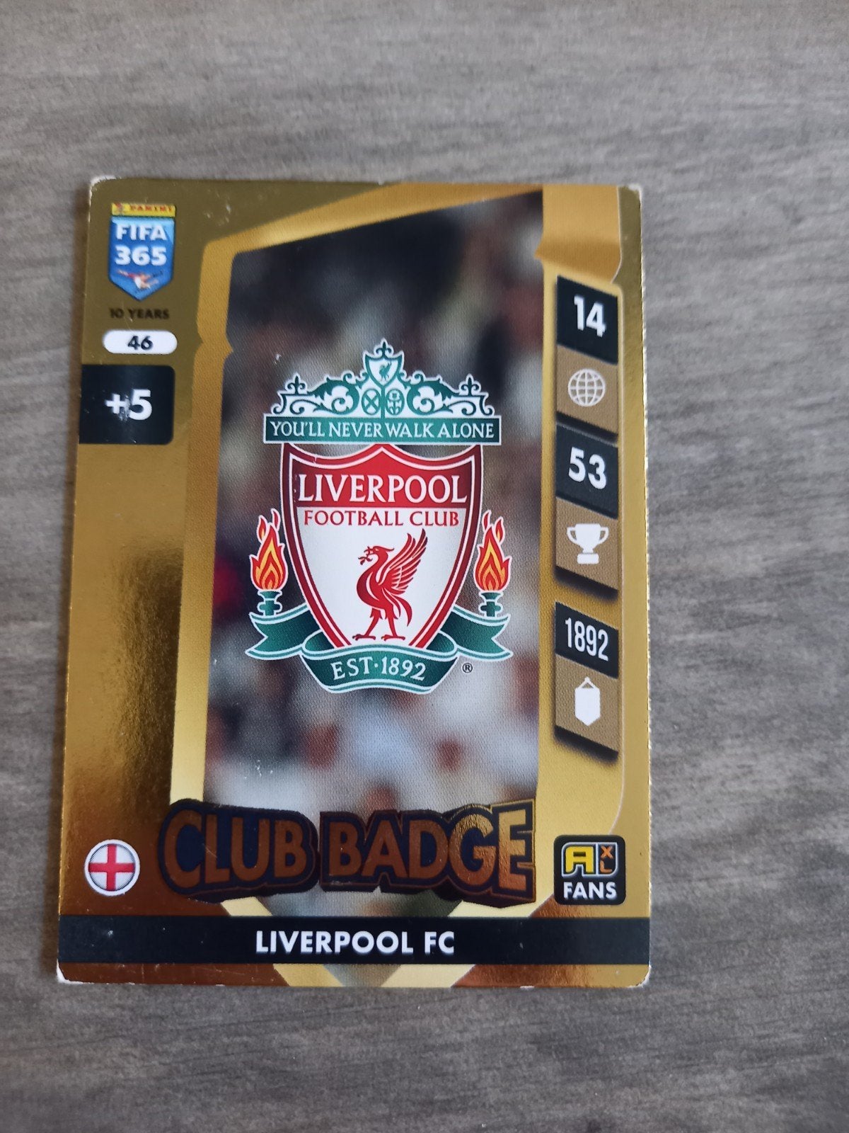 FIFA 365 Club Badge Liverpool FC Spelerskaart, Verzamelen, Sportartikelen en Voetbal, Ophalen of Verzenden