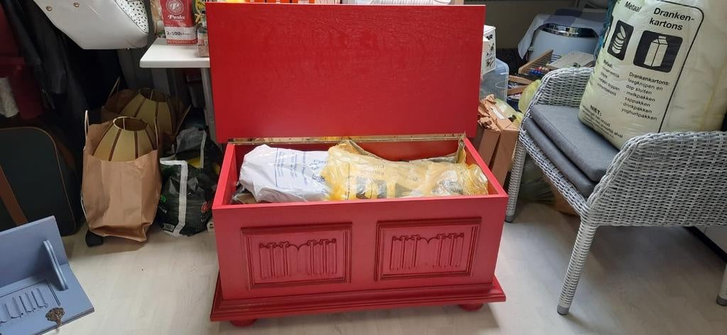 Kompleet Halset*Spiegel *Dekenkist *Kapstok, Huis en Inrichting, Woonaccessoires | Kisten, Ophalen, Minder dan 50 cm