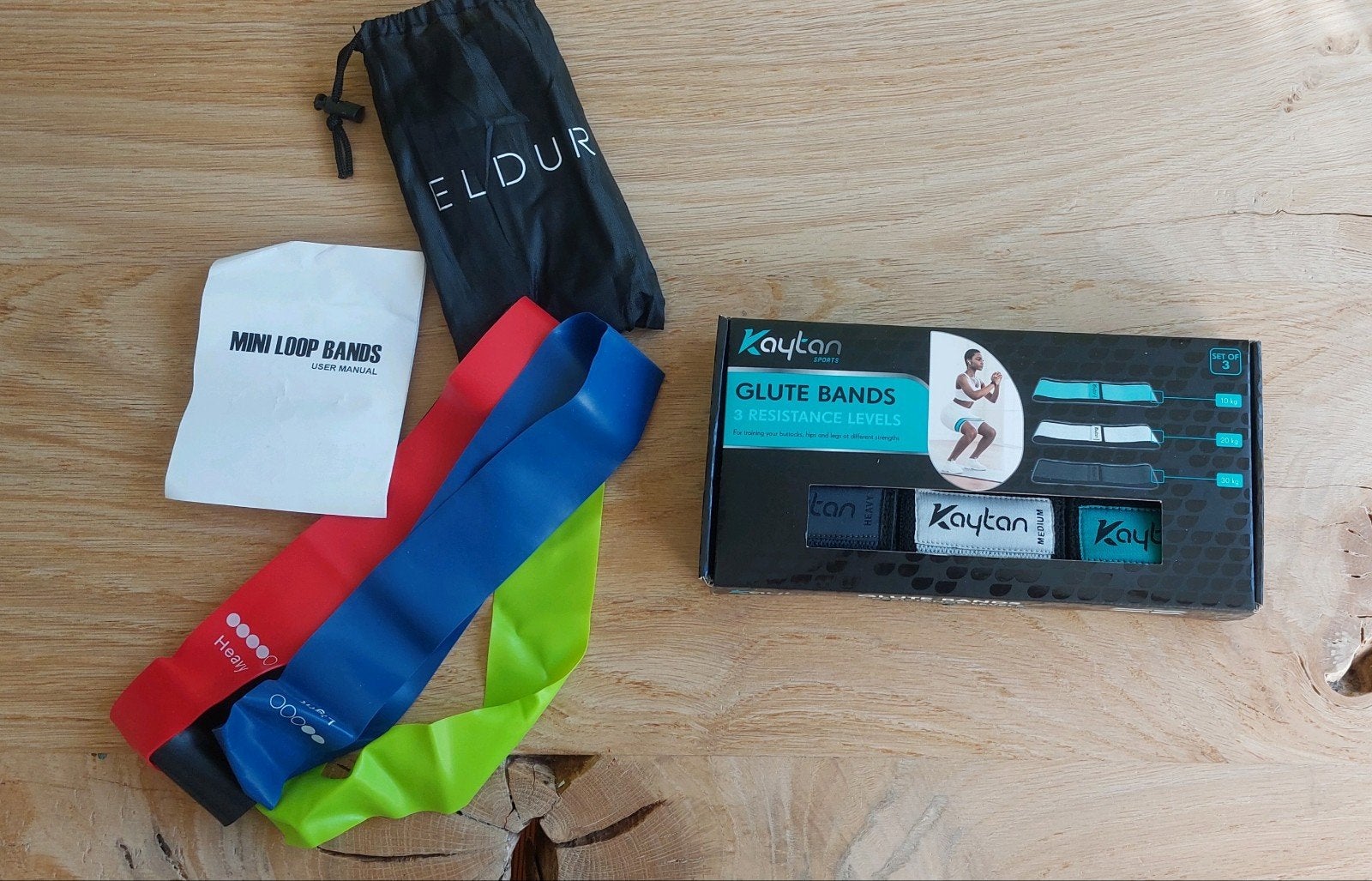 Kaytan Sports Glute Bands & Mini Loop Bands - Nieuw, Ophalen of Verzenden, Nieuw, Benen