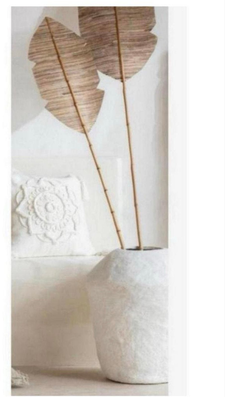 Decoratief palmblad - 1 stuk, Binnen, Nieuw, Ophalen of Verzenden, Kunsttak