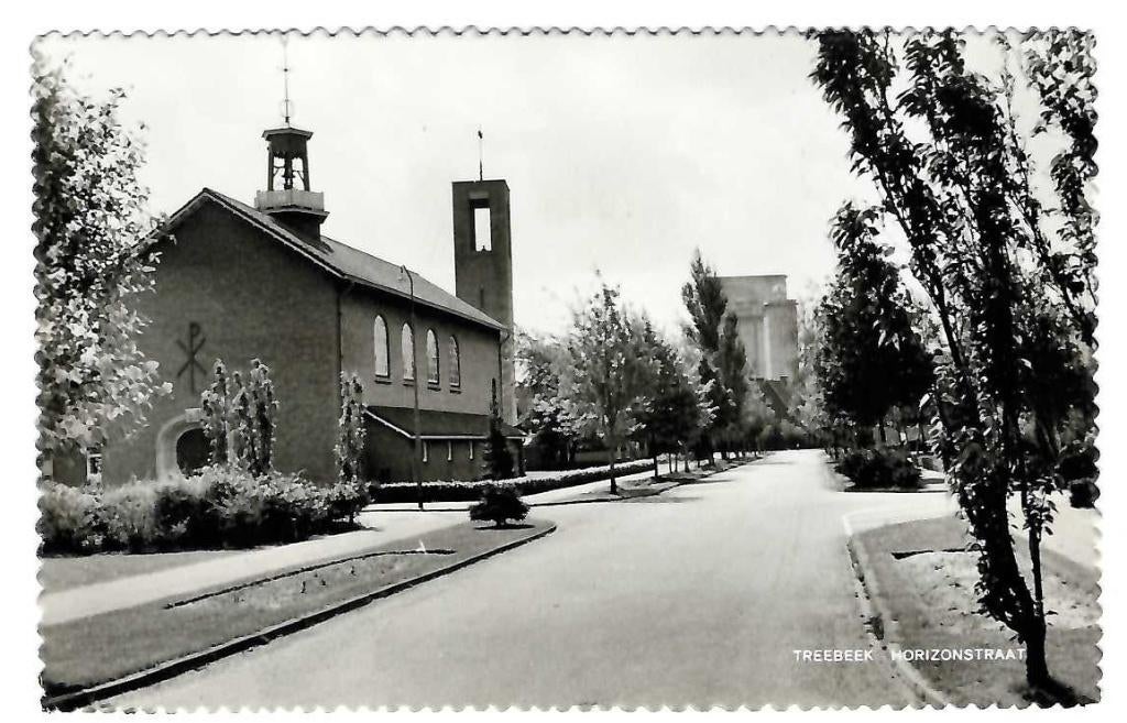 Treebeek Brunssum - Horizonstraat, Verzenden, 1940 tot 1960, Ongelopen, Limburg