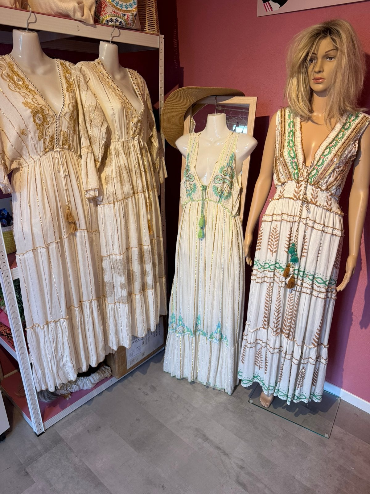 Restpartij 100stuks  dameskleding boho ibiza exclusief, Ophalen of Verzenden, Nieuw, Maat 42/44 (L)