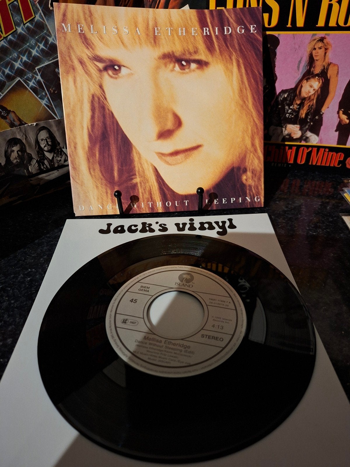 Melissa Etheridge - Dance Without Sleeping 7 inch vinyl 1992, 7 inch, Ophalen of Verzenden, Overige typen, Fotohoes