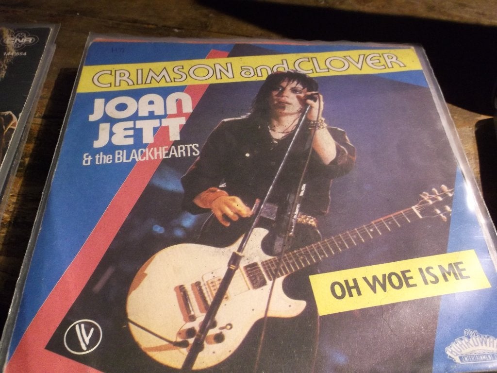 joan jett Crimson and clover 510, Ophalen of Verzenden, Gebruikt, 7 inch, Pop