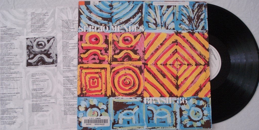 Sergio Mendes - Brasil '86, LP, Gebruikt, Ophalen of Verzenden, 12 inch