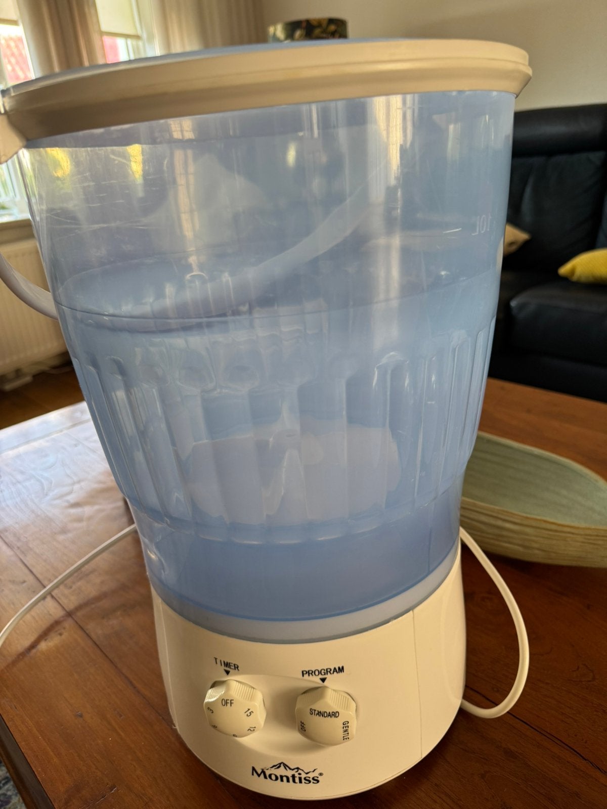 Wasmachine voor de camping, Ophalen, Zo goed als nieuw