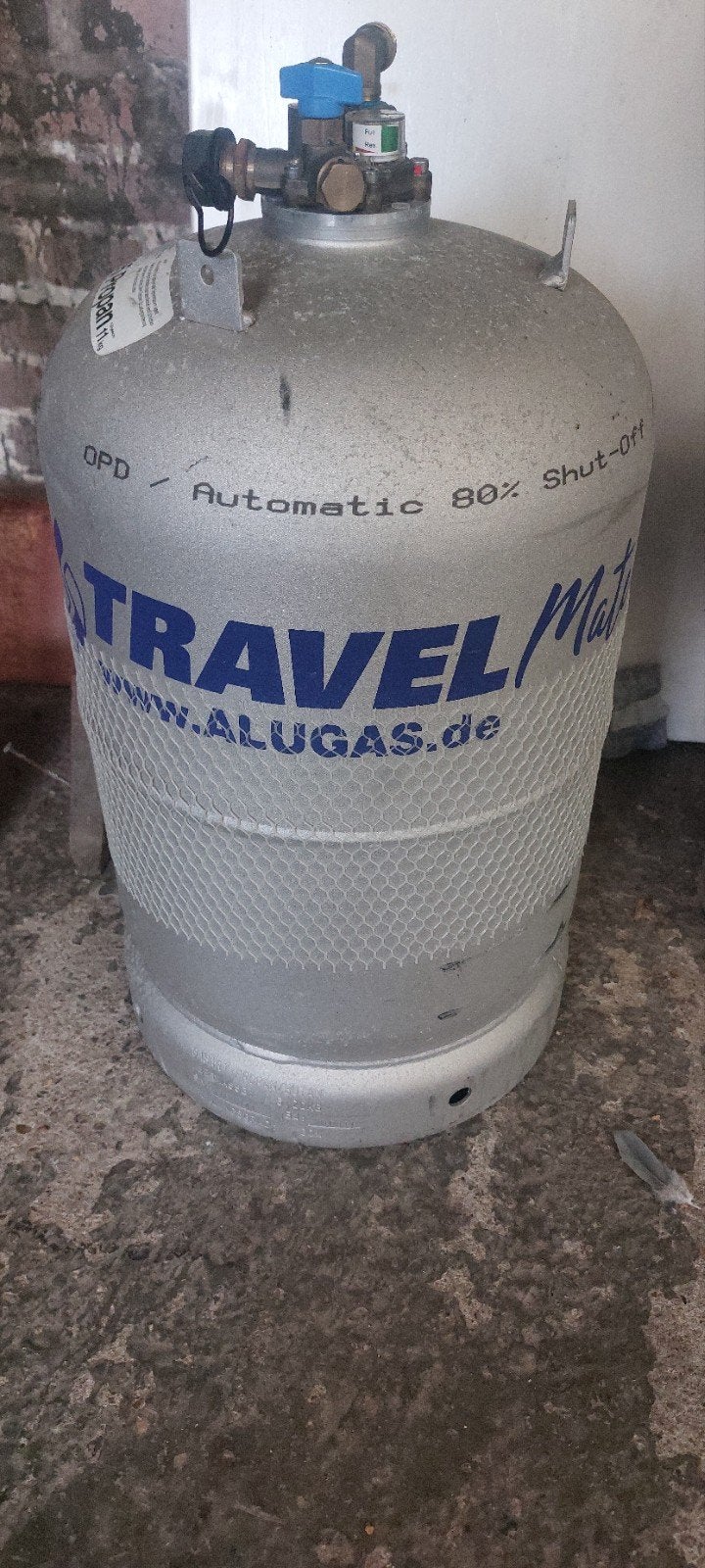 Alugas Travel Mate LPG Gasfles - 11kg, Caravans en Kamperen, Ophalen, Gebruikt