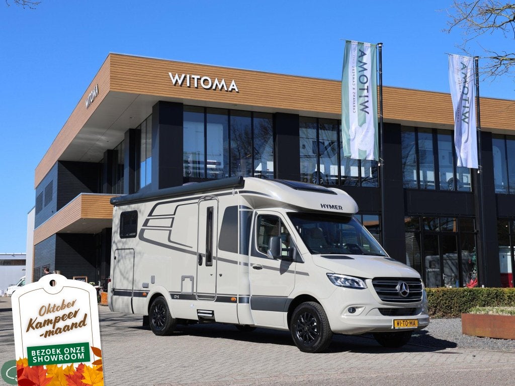 HYMER GT-S 600 STEINGRAU NATUURLIJK BIJ WITOMA, Automaat, Ringverwarming, Bedrijf, Diesel