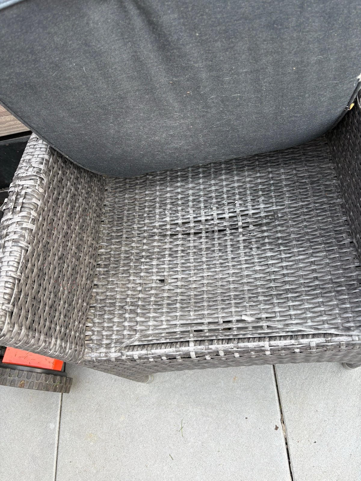 2 tuinstoelen, Tuin en Terras, Tuinstoelen, Ophalen of Verzenden, Gebruikt, Wicker