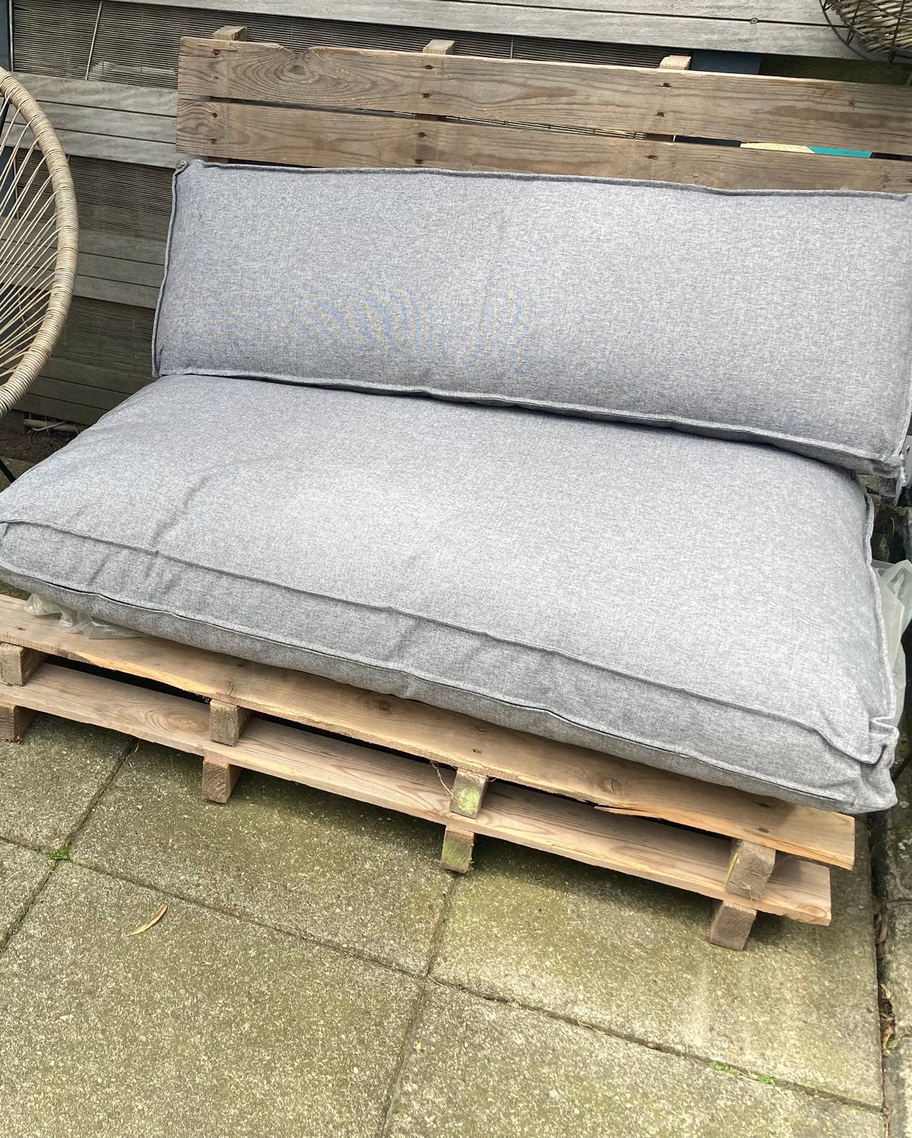 Pallet kussenset VT Wonen nieuw, Ophalen, Zo goed als nieuw, Hout