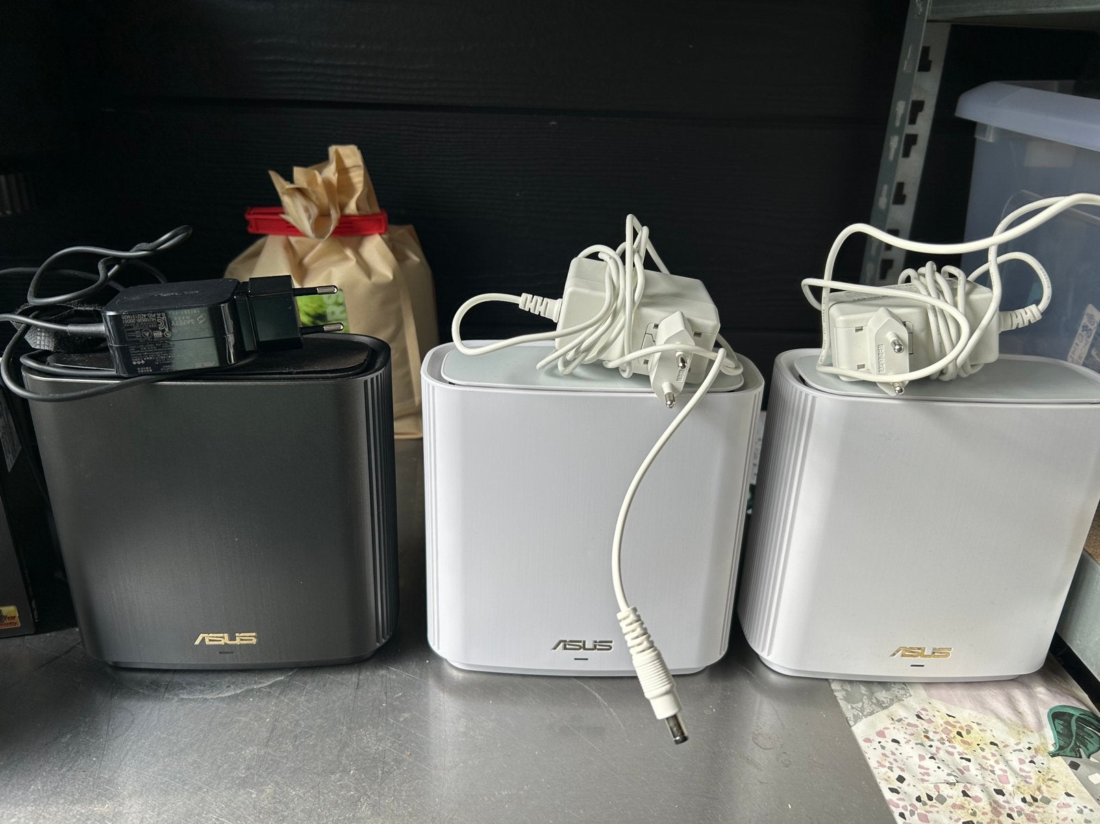 Asus router mesh systeem XT8 Wifi 6, Computers en Software, Ophalen of Verzenden, Zo goed als nieuw, Router