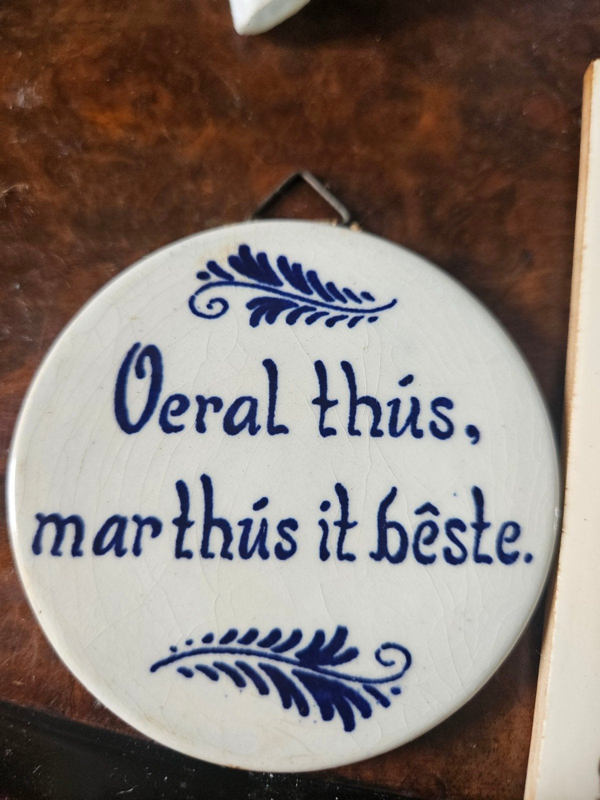 Friese tegeltjeswijsheid, Ophalen of Verzenden