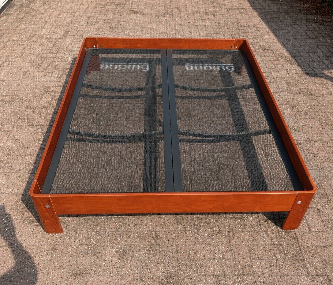 Auping Auronde 160 x 200 vlak | BEZORGEN MOGELIJK, Ophalen of Verzenden, Zo goed als nieuw, Tweepersoons, Wit