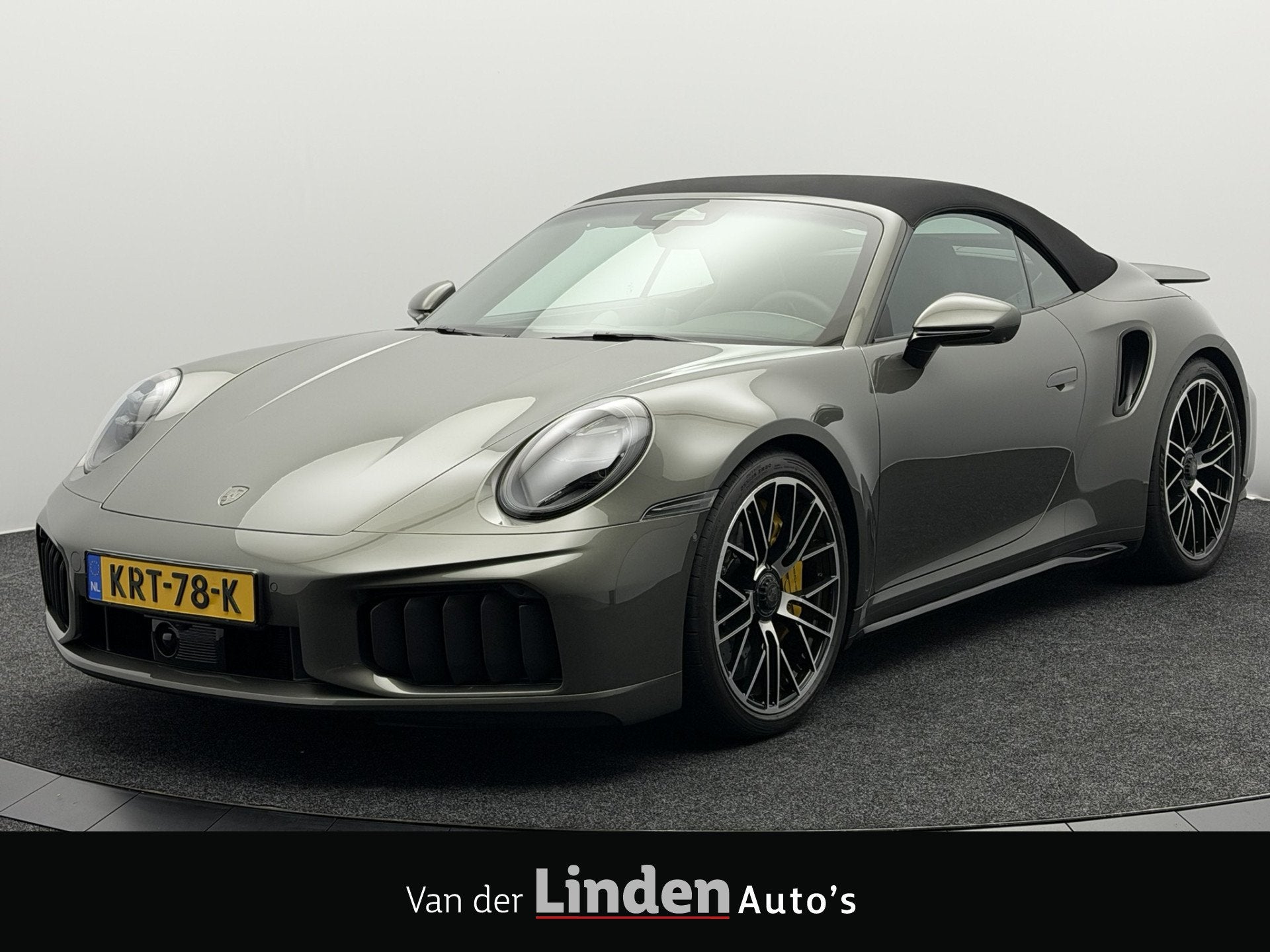 Porsche 911 Cabrio 3.6 Turbo S Noselift | Burmester | Cluble, Dealer onderhouden, Gebruikt, Cabriolet, 4 stoelen