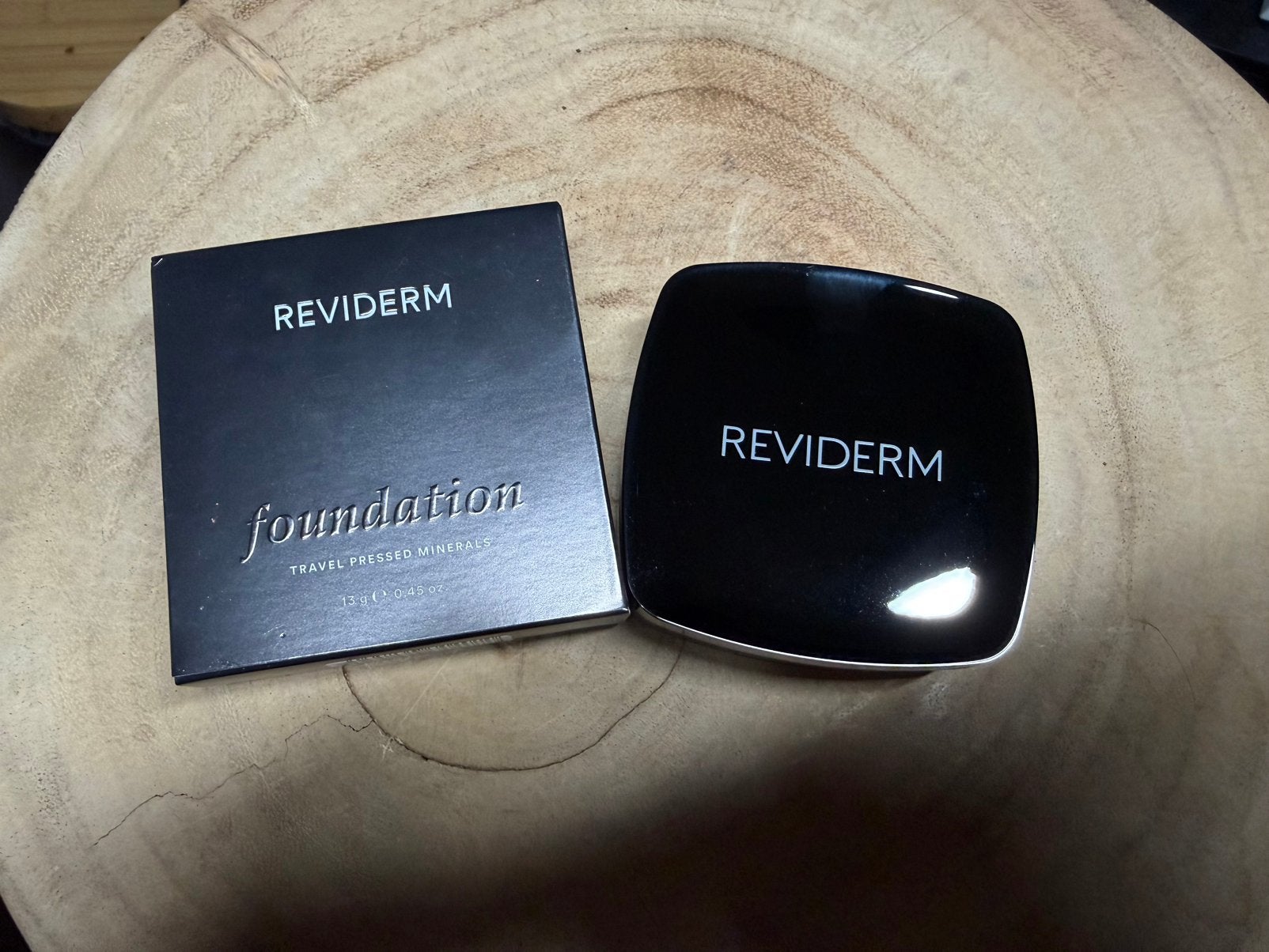 Reviderm - Travel Pressed Minerals 1BG Vanilla, Gehele gezicht, Beige, Nieuw, Ophalen of Verzenden