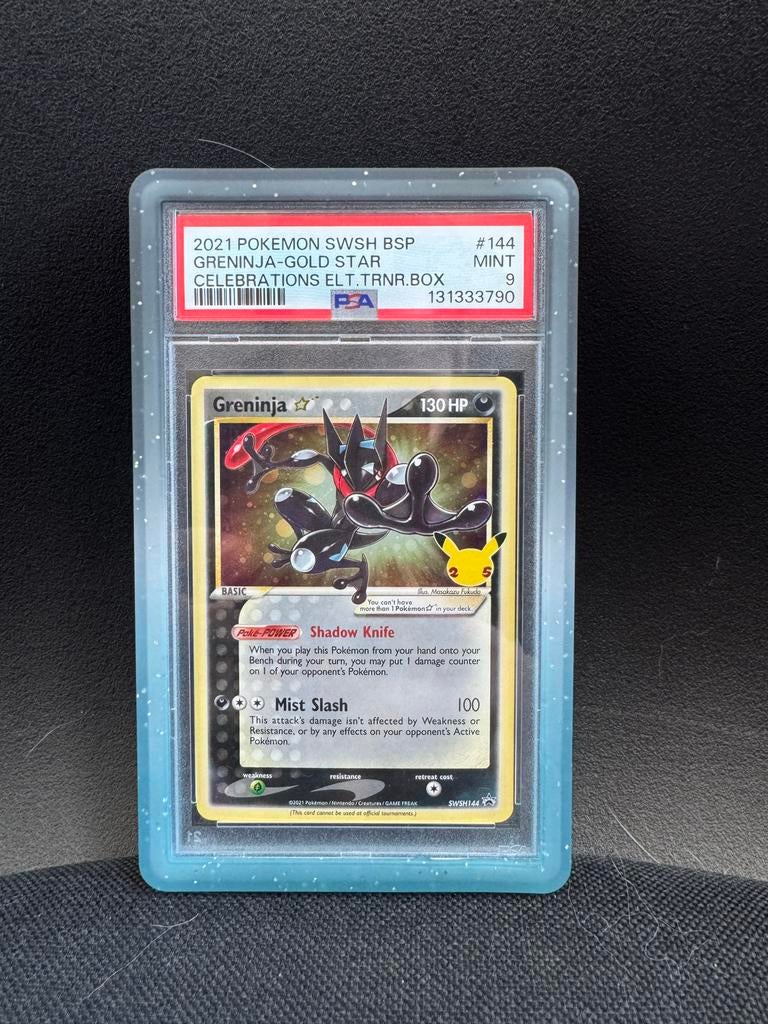 Greninja Gold Star Celebrations PSA 9, Ophalen of Verzenden, Zo goed als nieuw