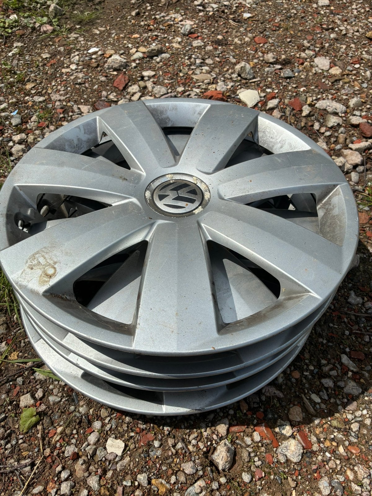Wieldoppen vw 15 inch, Ophalen of Verzenden, Zo goed als nieuw